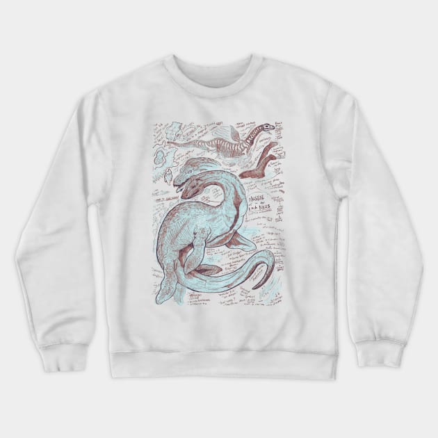 Study of the Loch Ness Monster Crewneck Sweatshirt by Ballyraven